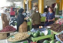 Pastikan Pangan Aman, DKPTPH Uji Cepat 29 Sampel di Pasar Tradisional
