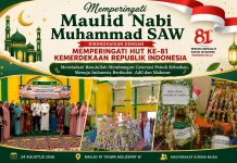 Maulid Nabi dan HUT RI ke-81 di Masjid At-Taqwa Molosipat W, Perkuat Generasi Muda