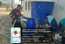 BPBD Gorontalo Salurkan 25 Ribu Liter Air Bersih di Tongo Bone Pantai