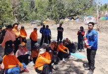 Damkar Gorontalo Berikan Edukasi Pencegahan Kebakaran kepada Peserta Latansa