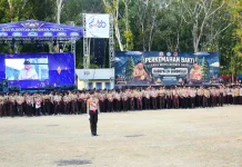 Kwarda Gorontalo Gelar Upacara Peringatan HUT ke-65 PramukaRR