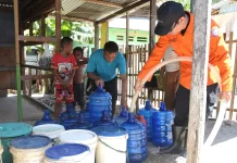 Terima Air Bersih, Warga Modelomo Apresiasi Perhatian Gubernur Gusnar