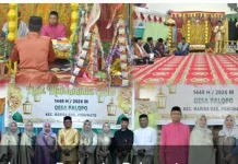 Pawai Tolangga dan Toyopo Meriahkan Maulid Nabi di Desa Palopo