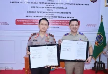 Polda dan BPN Gorontalo Perkuat Kerja Sama Tangani Sengketa Pertanahan