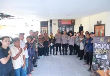 Jumat Curhat, Kapolresta Gorontalo Kota Rangkul Pengemudi Bentor