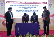 BPIP & UIN Sultan Amai Gorontalo Teken MoU Aktualisasi Nilai Pancasila