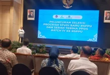 Anang Otoluwa Wagub Gorontalo pada Peluncuran PPDS Hospital-Based Batch V