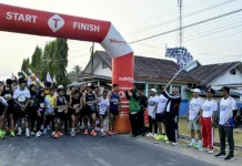 Diikuti Ribuan Peserta, Fun Run 5,8K Meriahkan Festival Jaton di Gorontalo