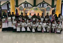 TPA Al-Muhtadin Gelar Khatam Raya 21 Santri