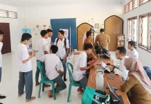Dinsosdukcapil Gorontalo Layani Perekaman KTP-el di SMKN 1 Gorontalo