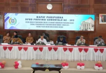 Deprov Gorontalo Setujui Ranperda Perubahan Pajak dan Retribusi