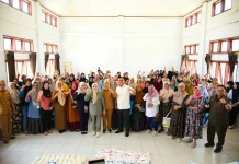 Giliran UMKM di Gorontalo Utara Terima Bantuan Bahan Produksi