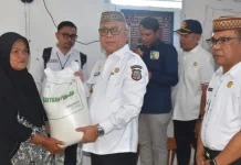 Jaga Ketahanan Pangan, Pemkab Gorontalo Salurkan Beras dan Bibit Jagung