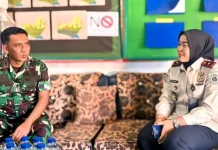 Kalapas Perempuan Gorontalo Silaturahmi dengan Danramil Limboto