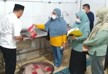 DKPTPH Gorontalo Awasi Keamanan Pangan di Lima SPPG Kabupaten Pohuwato