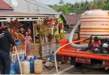 Krisis Air Bersih, BPBD Gorut Bergerak Cepat