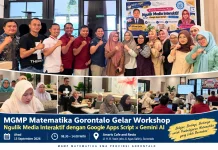 Guru Matematika Gorontalo Didorong Ciptakan Media Belajar Berbasis AI