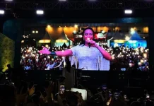 Artis Nasional Yura Yunita Tutup Hulonthalo Art & Craft Festival 2026