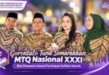 Keikutsertaan Gorontalo di MTQ Nasional Bukti Pembinaan Mental-Spiritual Masyar