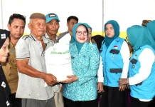 Musim Kemarau, Maryam Puhi Kawal Penyaluran Bantuan CPP Kepada Masyarakat