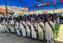 Ratusan Santri dari 16 TPQ se-Kecamatan Tibawa Ikuti Khatam Raya