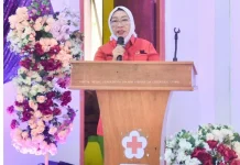 Wabup Nurjanah Buka Muscam III PMI Tolinggula dan Biau