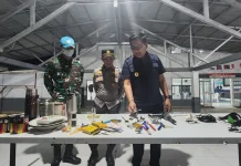Razia Gabungan Lapas Gorontalo Amankan Barang Terlarang