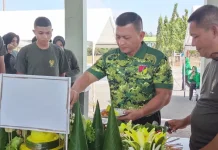 Korem 133/NW Gelar Syukuran dan Olahraga Bersama Peringati HUT ke-8