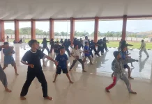 INKANAS Gorontalo Gelar Latihan Perdana Bersama Siswa Sekolah Rakyat di Boalemo