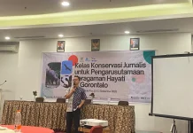 Burung Indonesia Gelar Kelas Konservasi Jurnalis Gorontalo