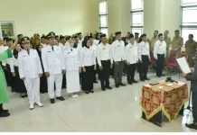 Pemkab Pohuwato Rotasi Jabatan, 32 Pejabat Resmi Dilantik