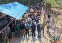 Kunjungan Gubernur Gusnar di Pinogu Berkah Buat Pengemudi Ojek