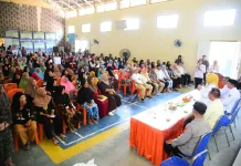 Wagub Idah Serahkan Bantuan CBP untuk 295 KPM di Desa Teratai