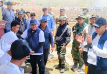 Monev Pembangunan SMAN 1 Pinogu, Dorong Percepatan Fasilitas Sekolah