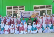 Polsek Limboto Barat Gelar Program Sabongi di SMP Muhammadiyah Pone