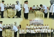 Hadiri Sertijab, Wabup Iwan Adam Tekankan Amanah dan Tanggung Jawab
