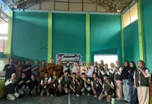 Mahasiswa KKN Tematik Infrastruktur UNG Gelar FGD Terkait Sampah di Desa Tunggulo
