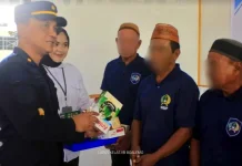 Lapas Boalemo Berikan Extra Puding untuk Lima Warga Binaan Lansia