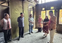 Jajaran Kemenag Tinjau Rumah Keluarga Siswa MIN 2 Kabgor yang Alami Kebakaran