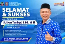 Sofyan Tambipi Terpilih Pimpin PERSAGI Gorontalo Periode 2026–2031