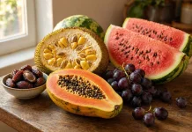 Lima Buah dengan Biji yang Kaya Manfaaf