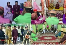 Modepito Tandai Berakhirnya Masa Tugas Camat Randangan Saharudin Saleh