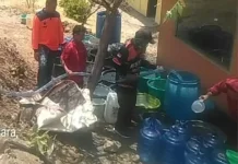BPBD Gorut Salurkan Air Bersih untuk Warga Terdampak Kemarau