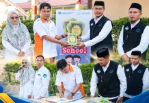 Wahdah Bone Bolango dan SMK Negeri 1 Suwawa Tandatangani MoU Dirosa Goes to School