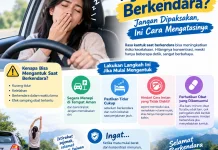 Ngantuk saat Berkendara? Jangan Dipaksakan, Ini Cara Mengatasinya