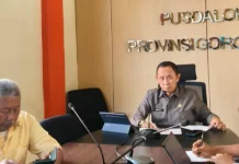 Rakor Perpanjangan Tanggap Darurat, BPBD Gorontalo dan Lintas Instansi Fokus Tang