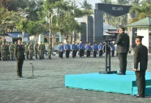 Korem 133/NW Gelar Upacara Hari Kesaktian Pancasila