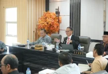 Bupati Thariq Terima Kunjungan Bakamla RI Zona Tengah
