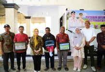 Wagub Gorontalo Letakkan Batu Pertama Pembangunan Gudang Vertical Dryer