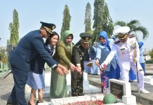 Korem 133/NW Gelar Ziarah Nasional jelang HUT ke-81 TNI